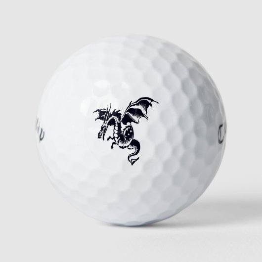 Balles De Golf Conception de dragon volant (Devant)