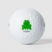 Balles De Golf Conception de grenouille personnalisée (Devant)