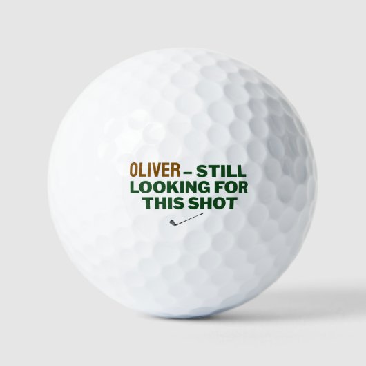 Balles De Golf Conception de la fête des pères de golf Papa toujo (Recto)