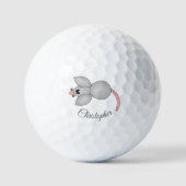 Balles De Golf Conception de la souris (Recto)