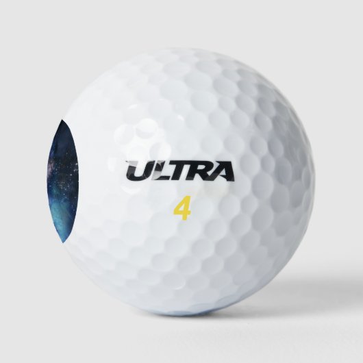 Balles De Golf Conception de l'espace (Logo)