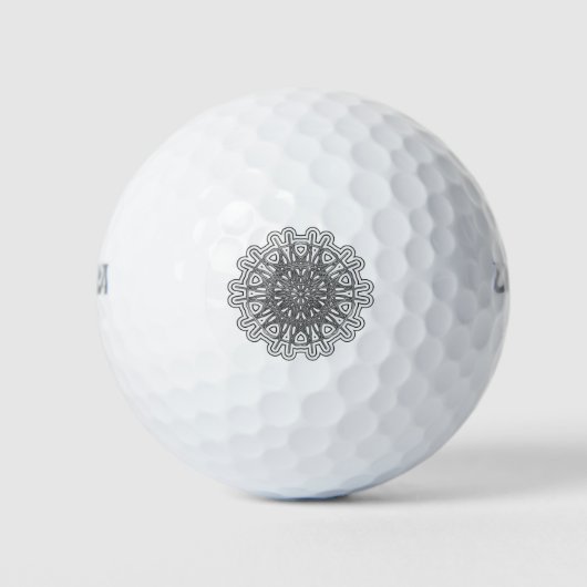 Balles De Golf Conception de mandala ultra cool #1 (Devant)