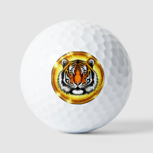 Balles De Golf Conception de tigre 🐅 pour un style puissant