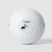 Balles De Golf Conception de toile d'araignée (Devant)
