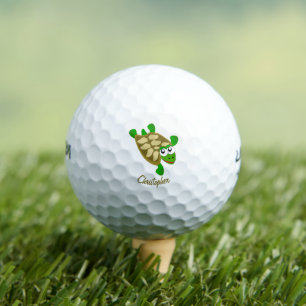 Balles De Golf Conception de Tortue Personnalisée