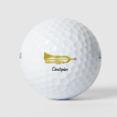 Balles De Golf Conception de trompette (Devant)