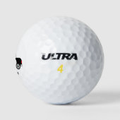 Balles De Golf Conception de voiture de police (Logo)