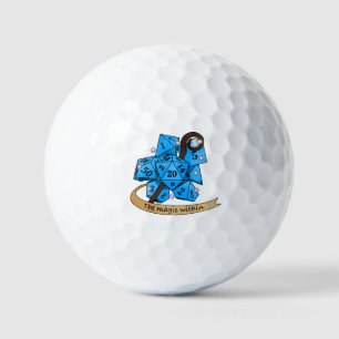 Balles De Golf Conception des dés de sorcier