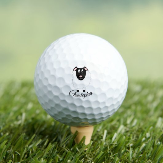 Balles De Golf Conception des moutons (T-shirt Insitu)