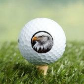 Balles De Golf Conception du boule de golf Majestic Eagle (T-shirt Insitu)