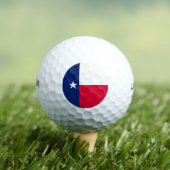 Balles De Golf Conception du drapeau de l'État du Texas (T-shirt Insitu)