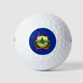 Balles De Golf Conception du drapeau d'état du Vermont (Devant)