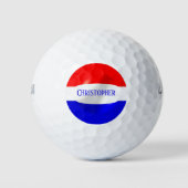 Balles De Golf Conception du drapeau néerlandais (Devant)