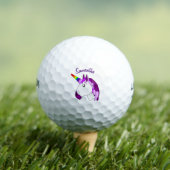 Balles De Golf Conception Unicorn personnalisée (T-shirt Insitu)