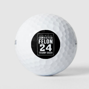 Balles De Golf Condamné Felon le 4 juillet Trump 2024