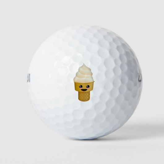 Balles De Golf Cône crème glacée ! (Devant)