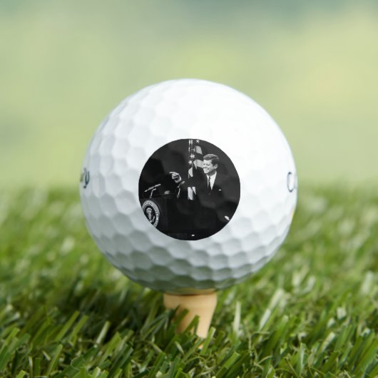 Balles De Golf Conférence de John Kennedy 35e président des États (T-shirt Insitu)