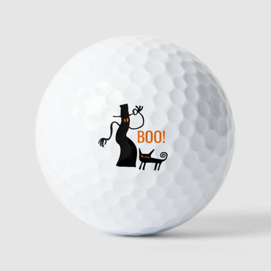 Balles De Golf Conseil sur le Casquette Halloween Ghost Golf Ball (Recto)