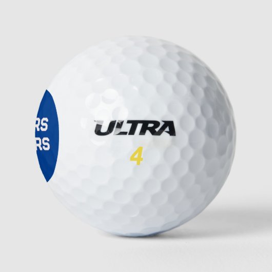 BALLES DE GOLF CONSERVATEURS (Logo)