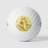 Balles De Golf Console de jeu d'arcade haute (Devant)