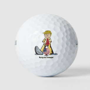 Balles De Golf Continuez Sur La Trumpin'