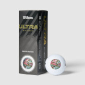 Balles De Golf Cookies de Noël (Emballage)