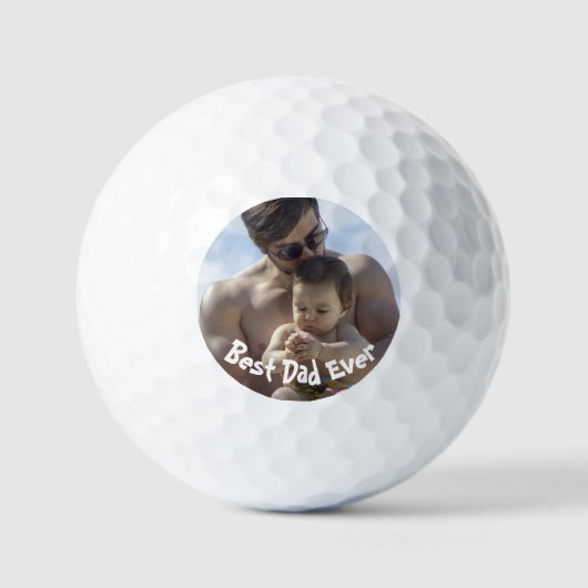 Balles De Golf Cool Meilleur papa Jamais Photo (Recto)