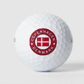 Balles De Golf Copenhague Danemark (Devant)