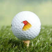Balles De Golf Coq de Combat Ébarbé (T-shirt Insitu)