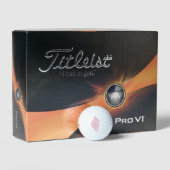 Balles De Golf Coquilles roses  (Conditionnement)