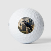 Balles De Golf Corbeau (Devant)