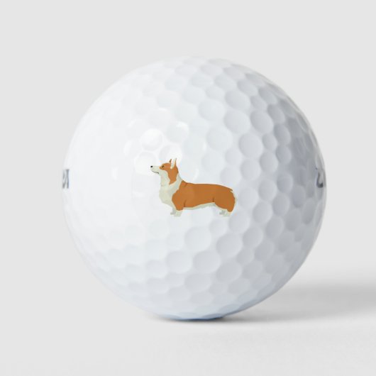 Balles De Golf Corgi (Devant)