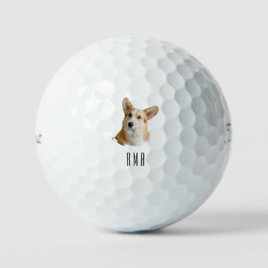 Balles De Golf Corgi (Recto)