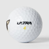 Balles De Golf Corgi à tête noire (Logo)