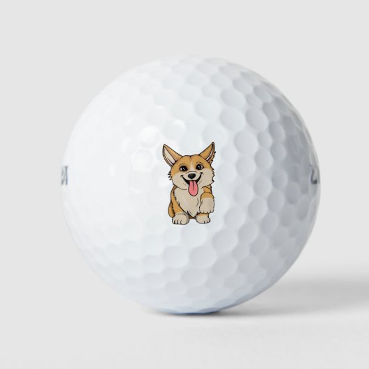 Balles De Golf Corgi Chien Corgi Lover Cadeaux (Devant)