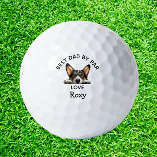 Balles De Golf Corgi noir