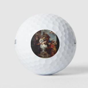 Balles De Golf Coronation de Saint Rosalia par Anthony van Dyck