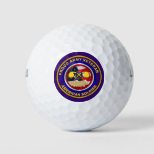 Balles De Golf Corps chimique de l'Armée de terre fier Vétérinair