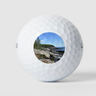 Balles De Golf Côte de l'île Bar au parc national d'Acadia