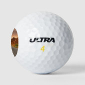 Balles De Golf Coucher de soleil (Logo)