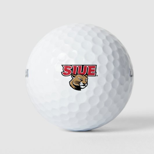 Balles De Golf Cougars de SIUE (Devant)