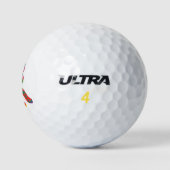 Balles De Golf Couleur Beagle (Logo)