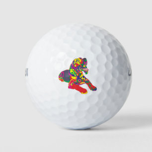 Balles De Golf Couleur Beagle