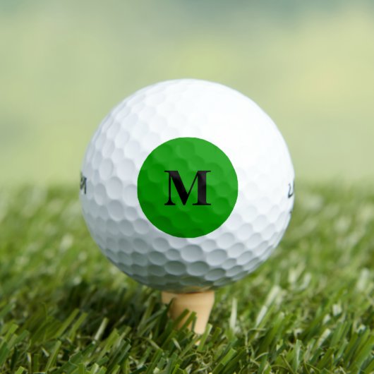 Balles De Golf Couleur Uni Simplement Vert (T-shirt Insitu)