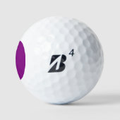 Balles De Golf Couleur violet (Logo)
