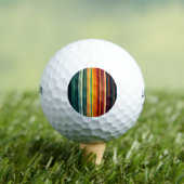 Balles De Golf Couleurs arc-en-ciel modernes (T-shirt Insitu)