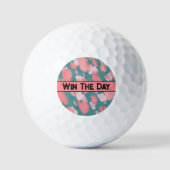 Balles De Golf Couleurs Motivationnels (Recto)
