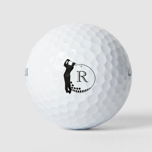 Balles De Golf Coupe de golf Monogramme personnalisée (Devant)