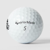 Balles De Golf Courage and Faith Lion Head Golf Ball (Logo)