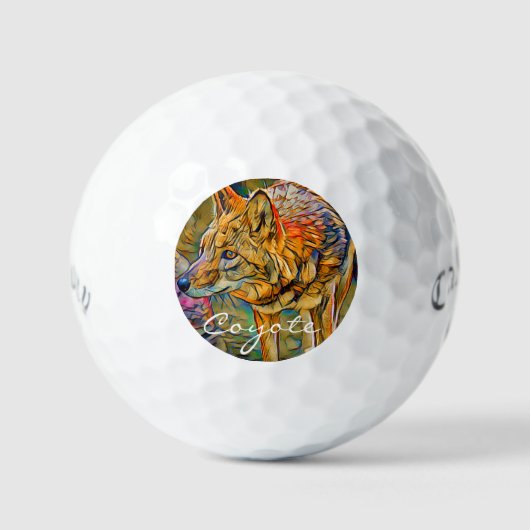 Balles De Golf Coyote (Recto)